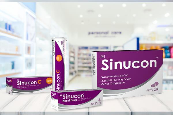 Sinucon Range Packaging